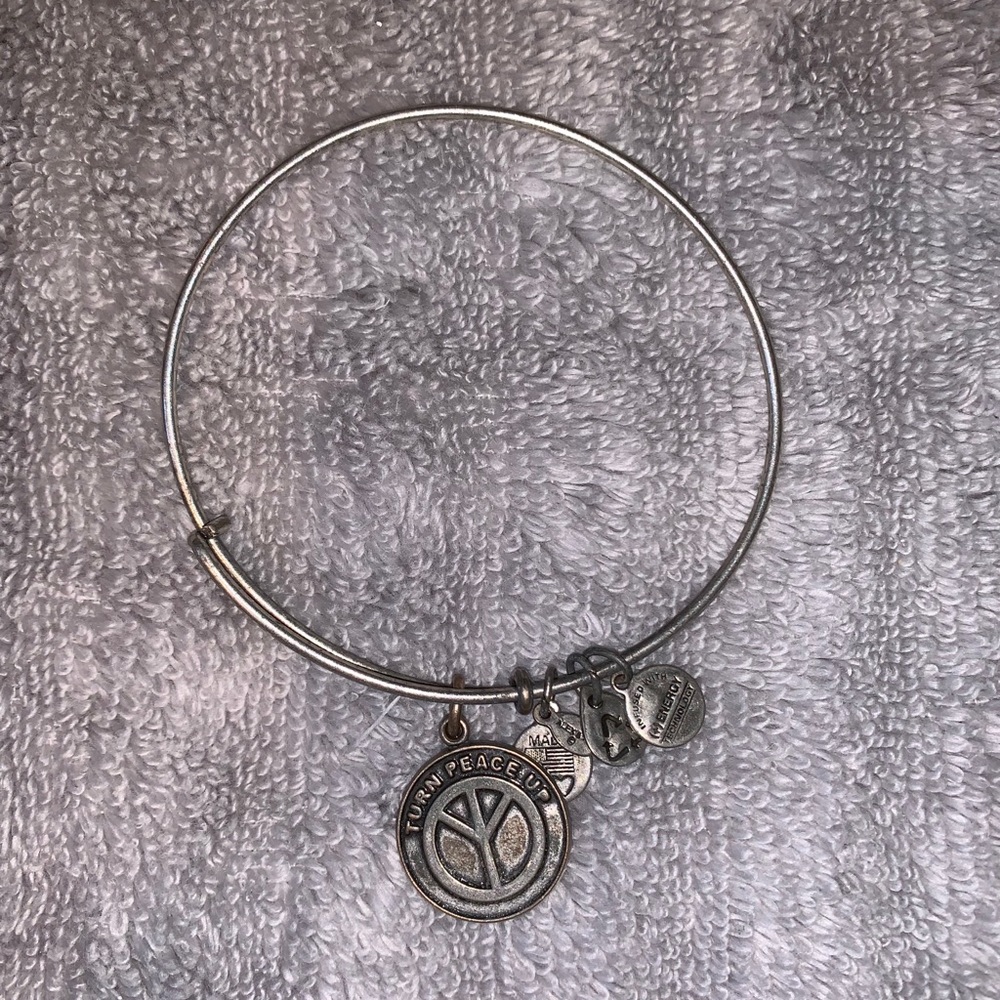 Silver Alex and Ani Bracelet